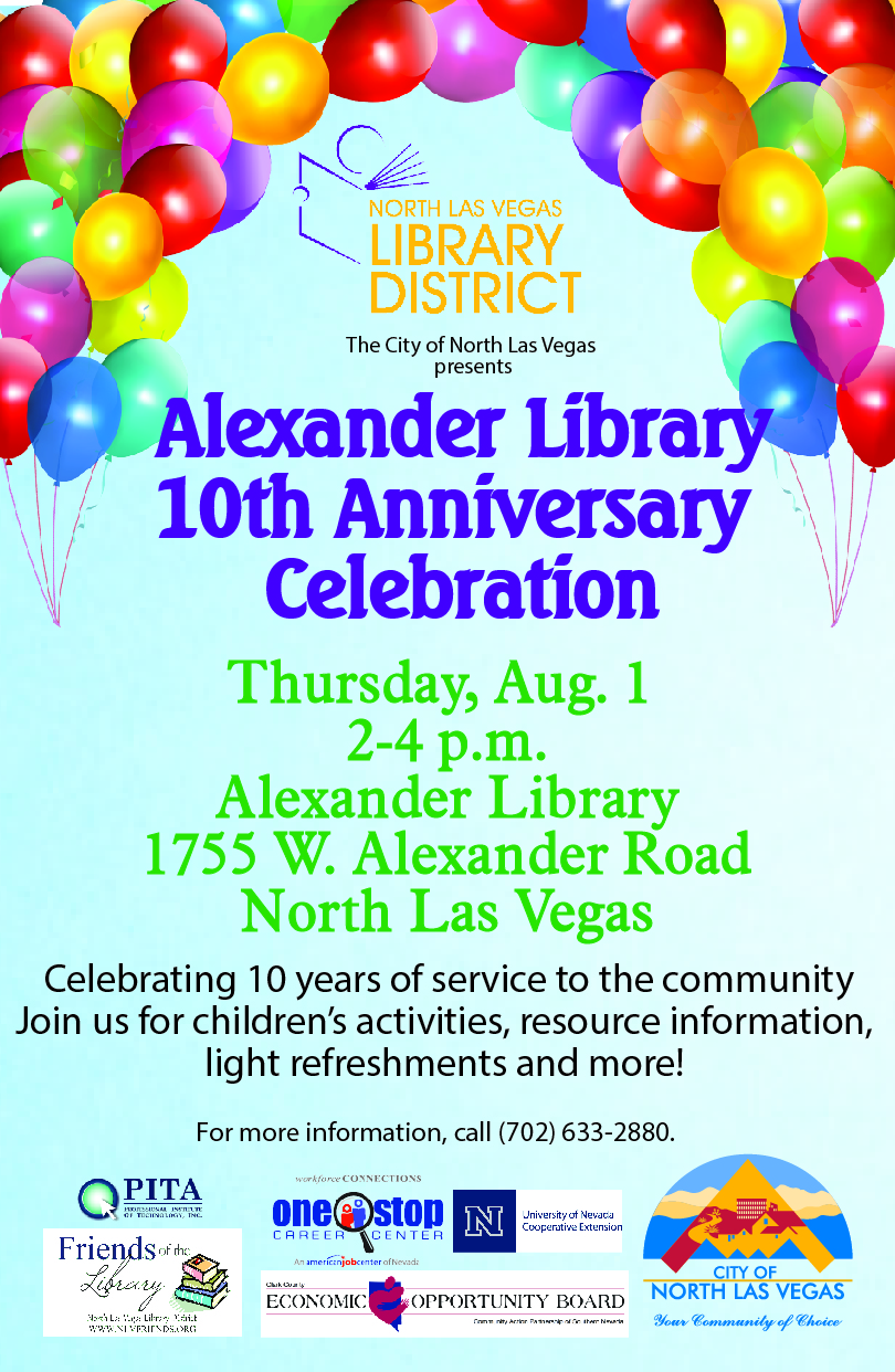 Alexander Library 10th Anniversary